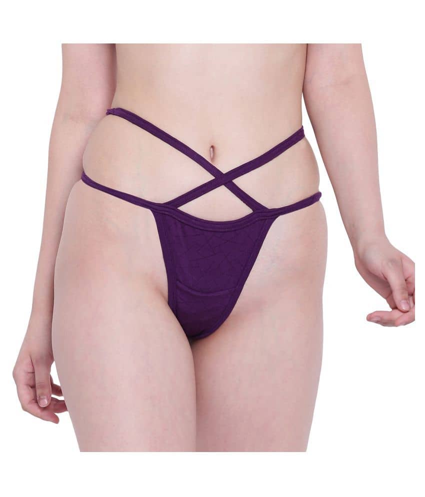 La Intimo Polyester Thongs