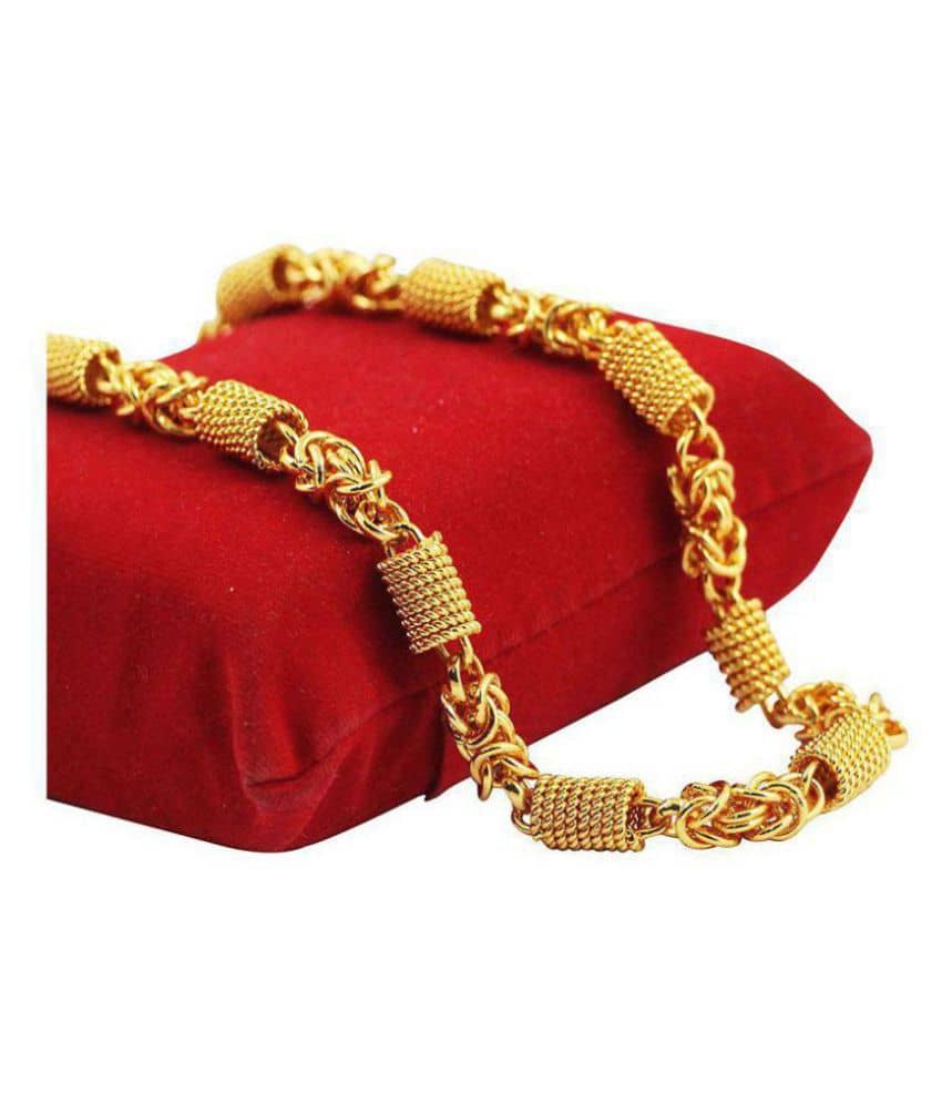 shankhraj mall Gold Plated Chain ( Set of 1 )