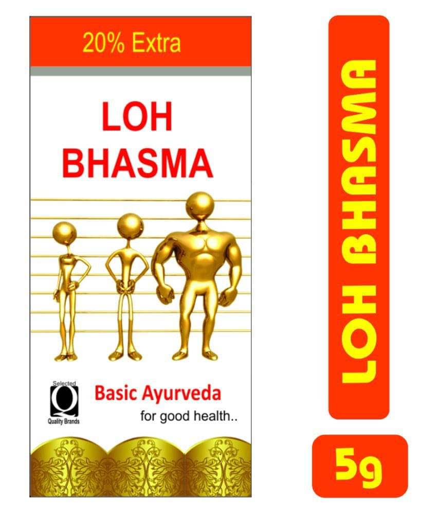     			Basic Ayurveda Loh Bhasma Powder 5 gm Pack Of 10