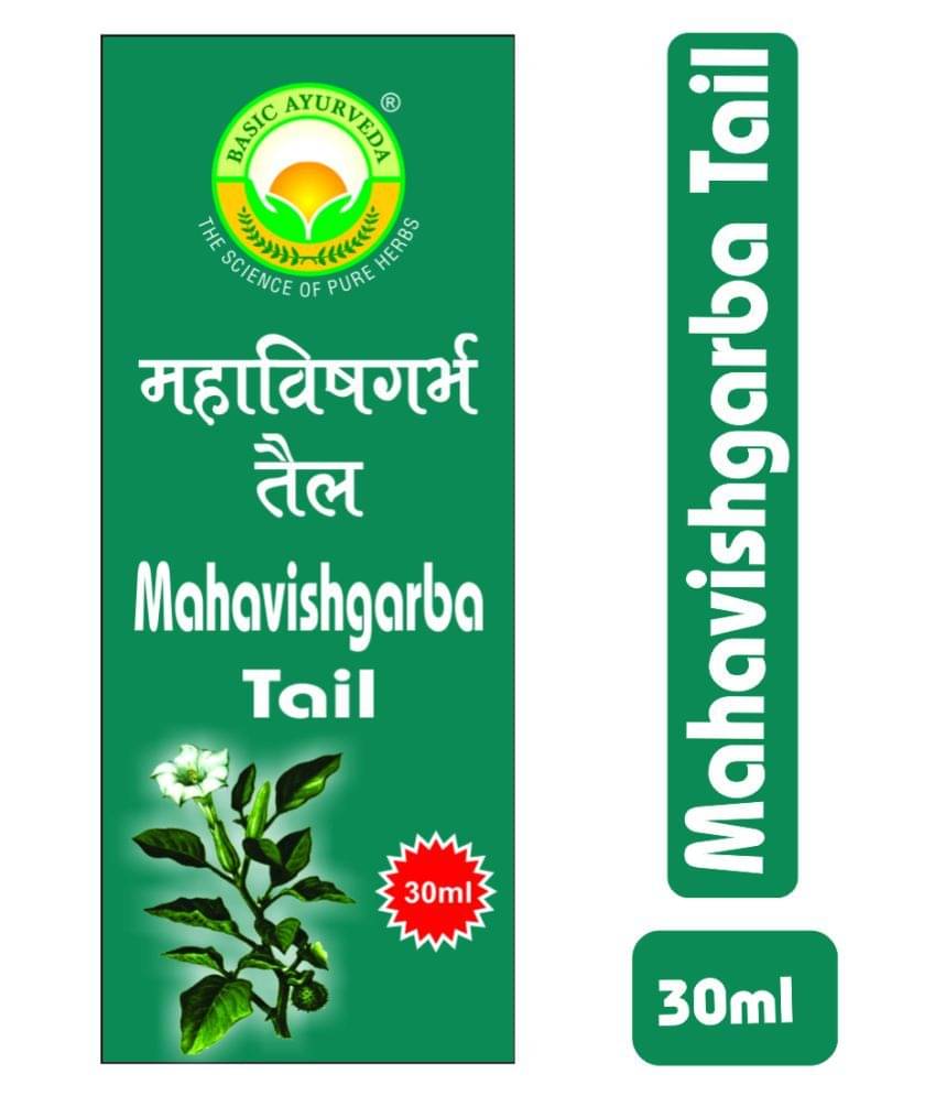     			Basic Ayurveda Maha Vishgarbha Taila Oil 30 ml Pack Of 6