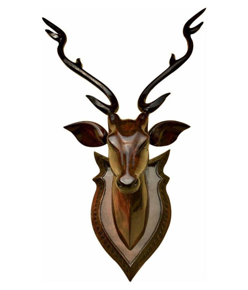 Binandita Art and Crafts Black Wood Handicraft Showpiece - Pack of 1     			Binandita Art and Crafts Black Wood Handicraft Showpiece - Pack of 1