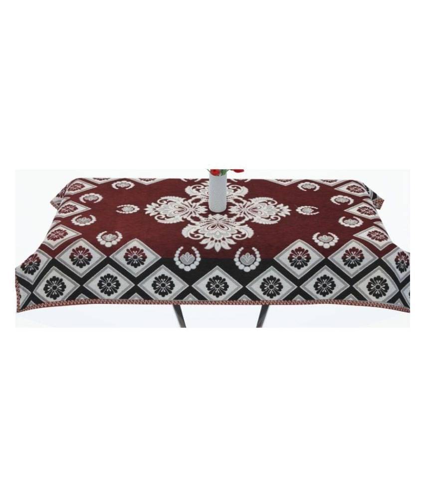     			Multitex 4 Seater Velvet Single Table Covers