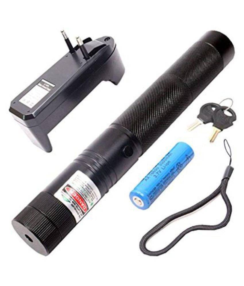     			AC Atoms Rechargeable Green Laser Pointer WIth Shape Changing Party Light