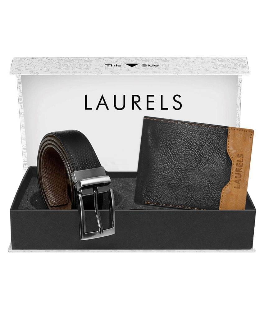     			Laurels Select Belts Wallets Set