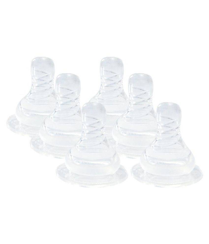     			Mee Mee Fast Flow nipple Silicone Nipple ( 3 pcs )