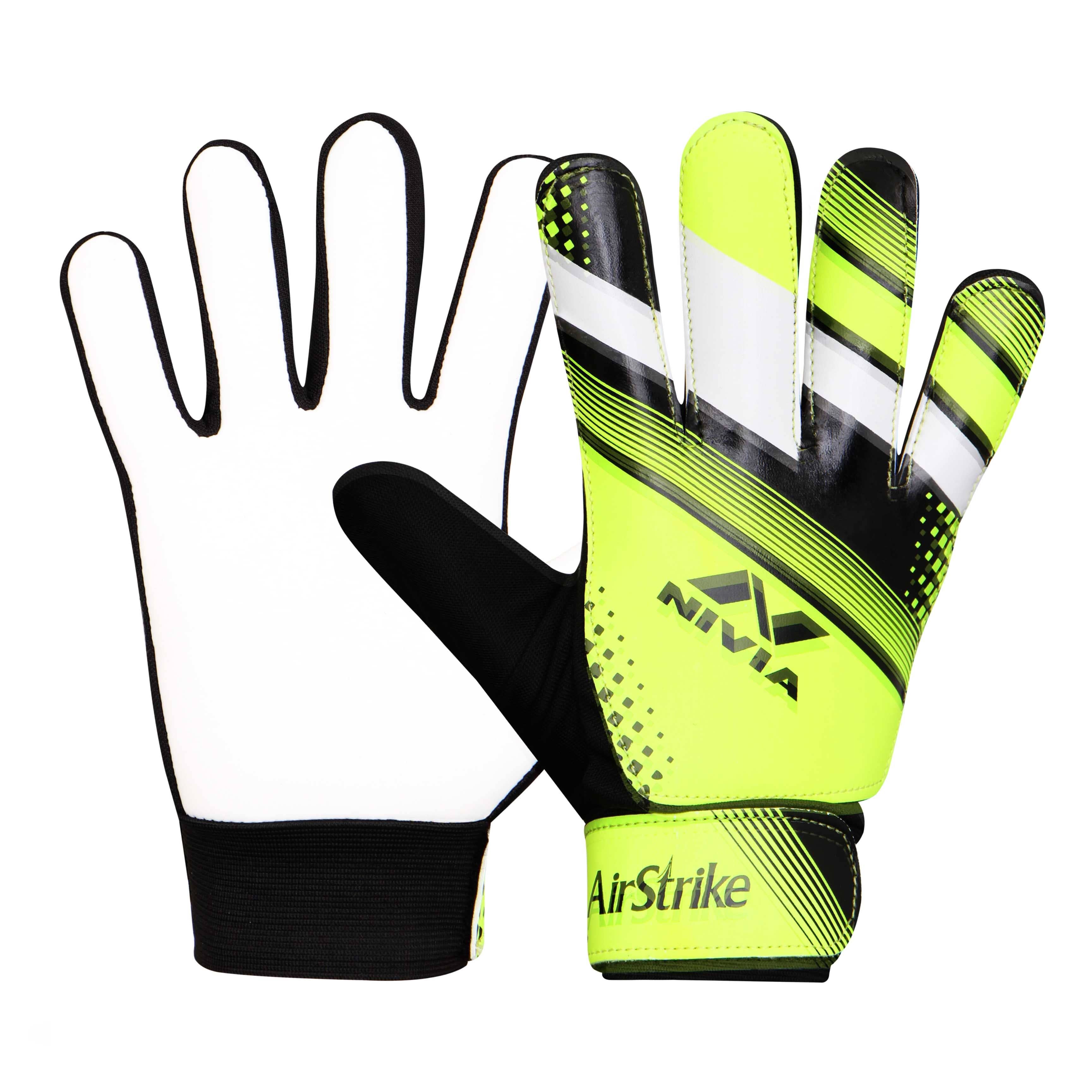 Nivia Synthetic Leather Football Gloves ( Pack of 1 )