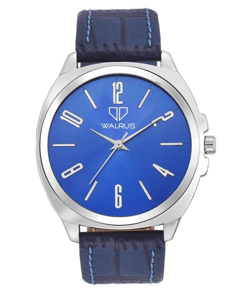     			Walrus Denim Leather Analog Men's Watch