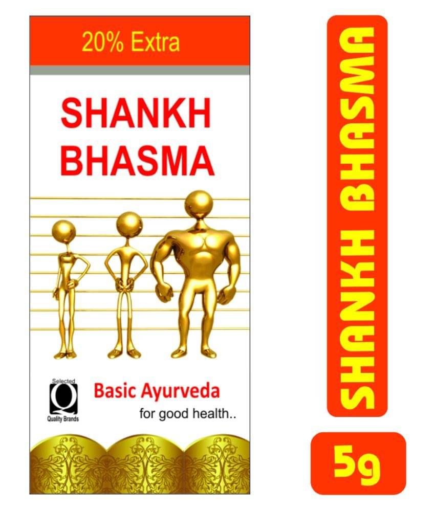     			Basic Ayurveda Shankh Bhasma Powder 5 gm Pack Of 10