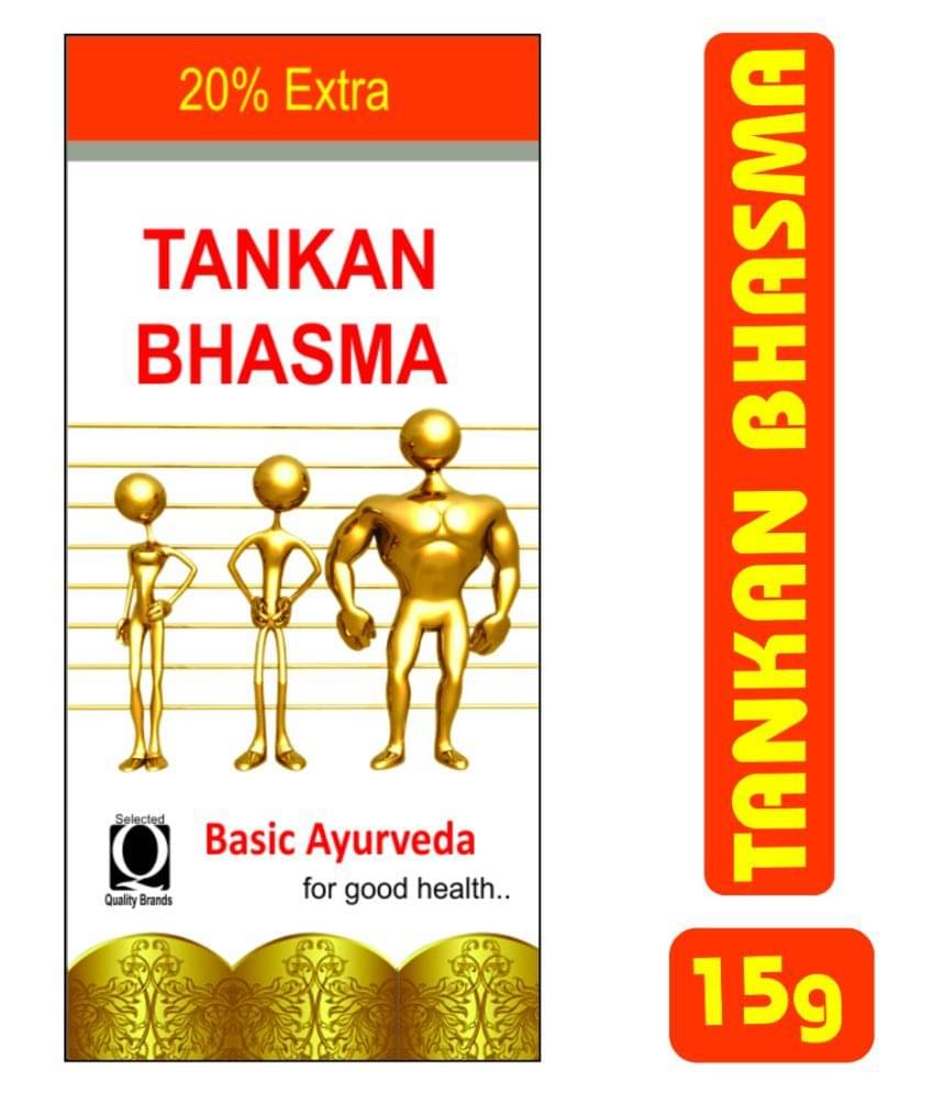     			Basic Ayurveda Tankan Bhasma Powder 15 gm Pack Of 8