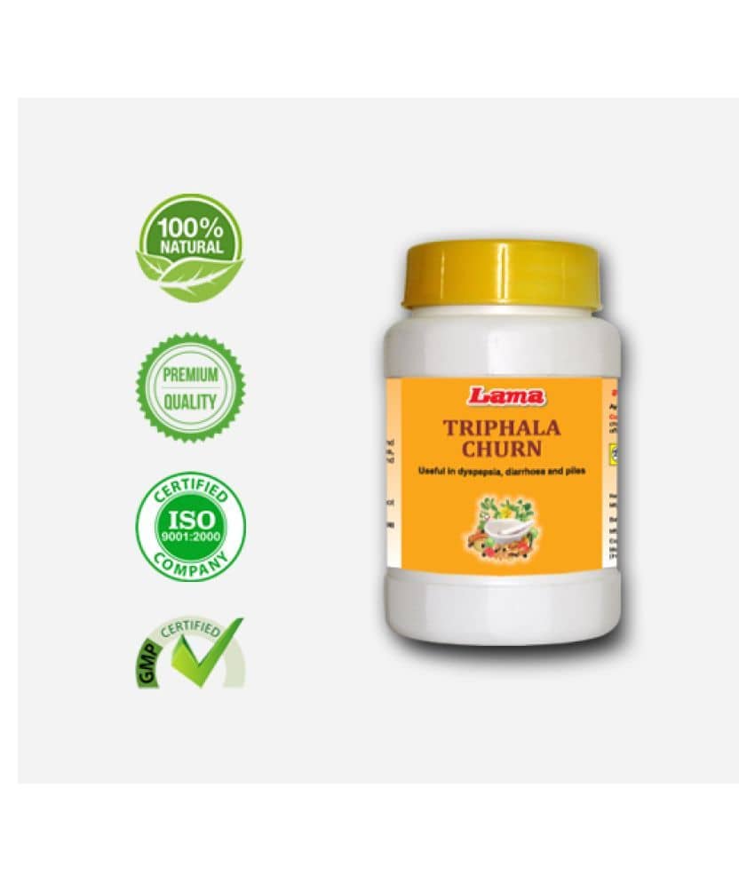 Lama Triphala Churn Powder 500 Gm Pack of 2