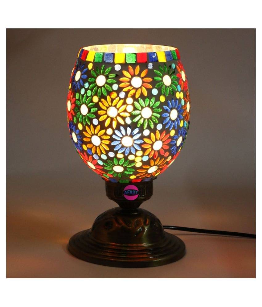     			AFAST Glass Table Lamp - Pack of 1