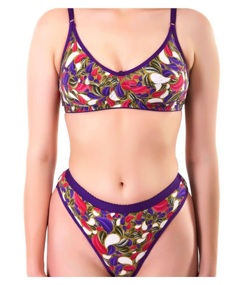 TCG Cotton Bra and Panty Set