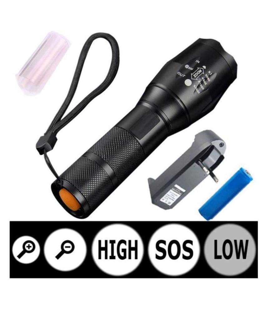     			gpsales 5W Flashlight Torch - Pack of 1