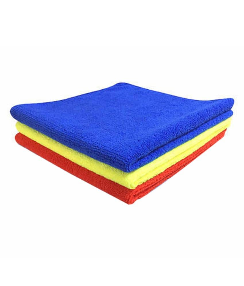 Akima 300 GSM Microfiber Cloth for Car Cleaning and Polishing (40 x 40 cm) -Pack of 3