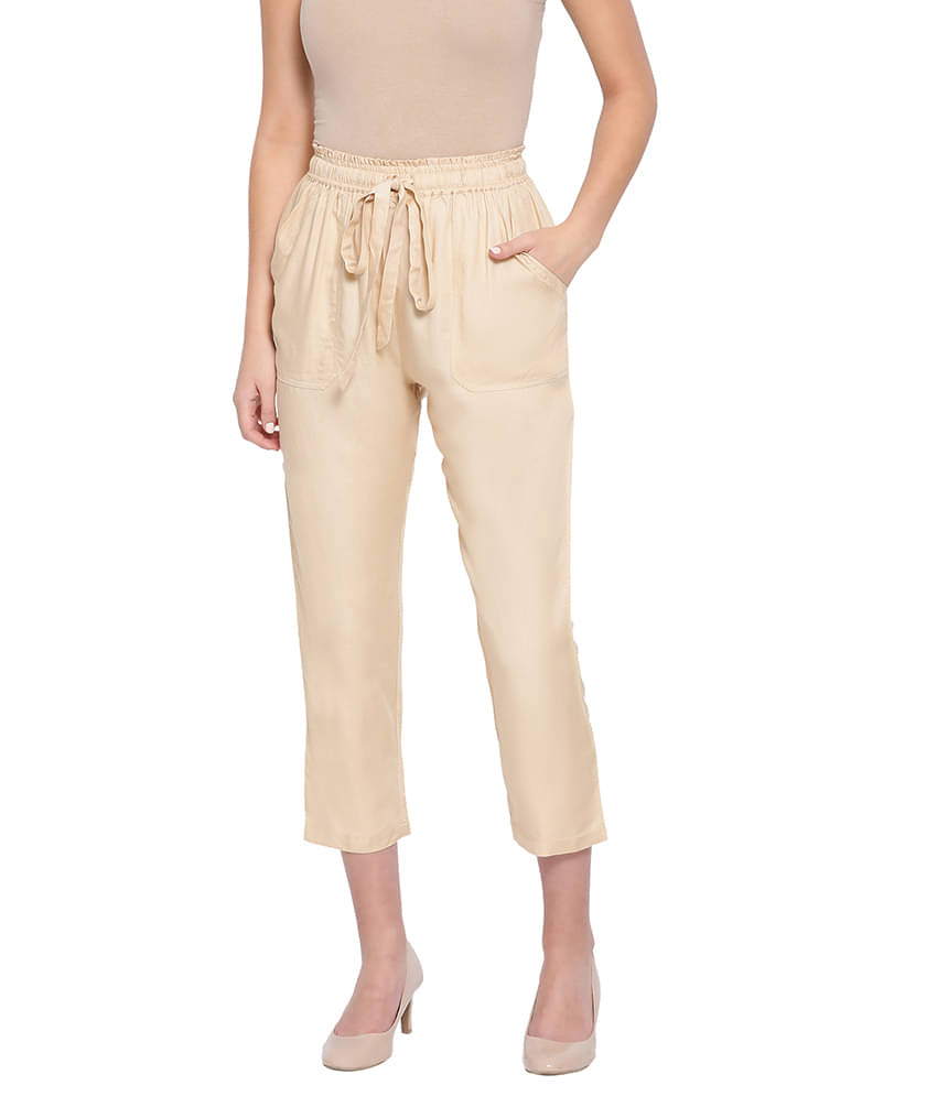    			Oxolloxo Viscose Casual Pants