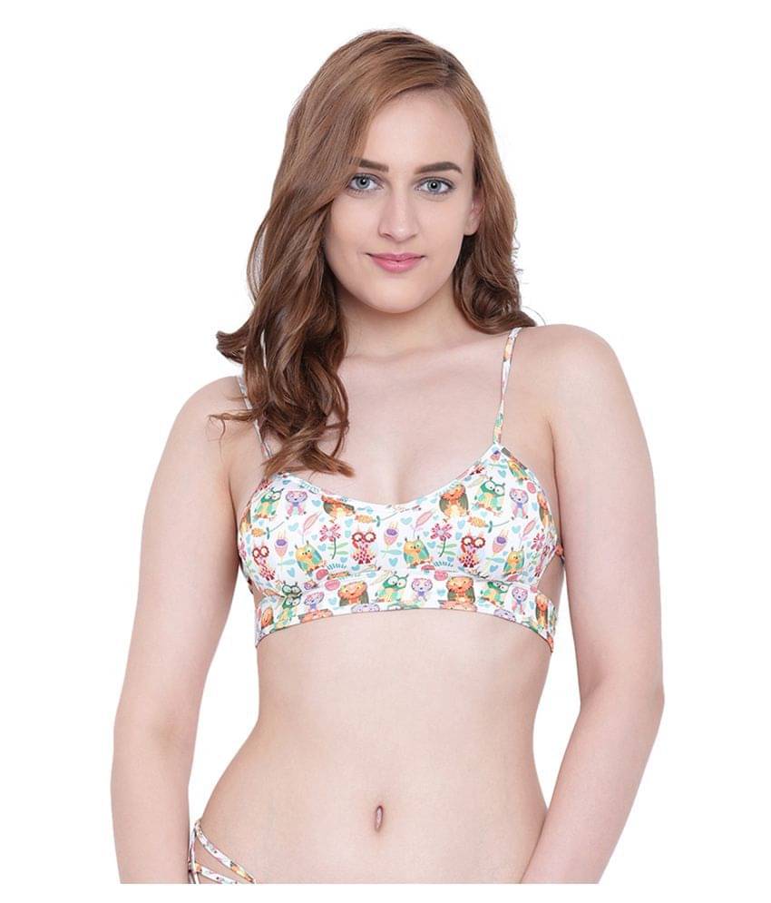 La Intimo Polyester Lightly Padded Women's Plunge Bra ( Multi Color ) La Intimo Polyester Lightly Padded Women's Plunge Bra ( Multi Color )