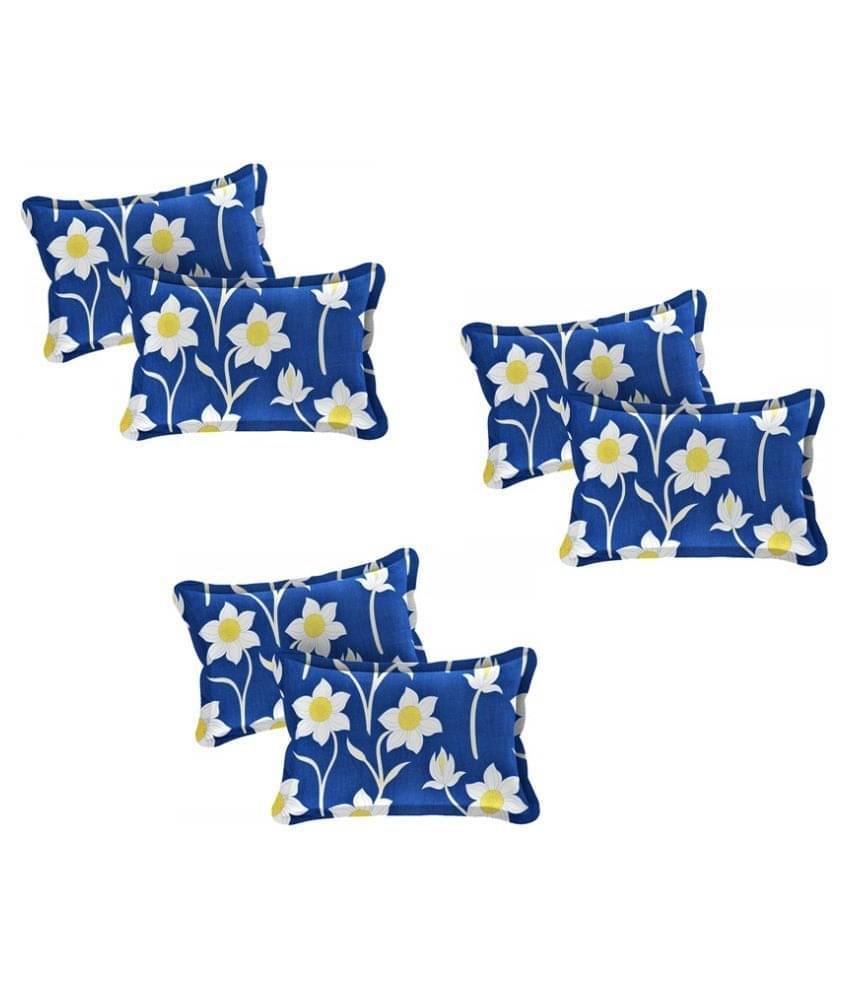     			ZCI Pack of 6 Blue Pillow Cover