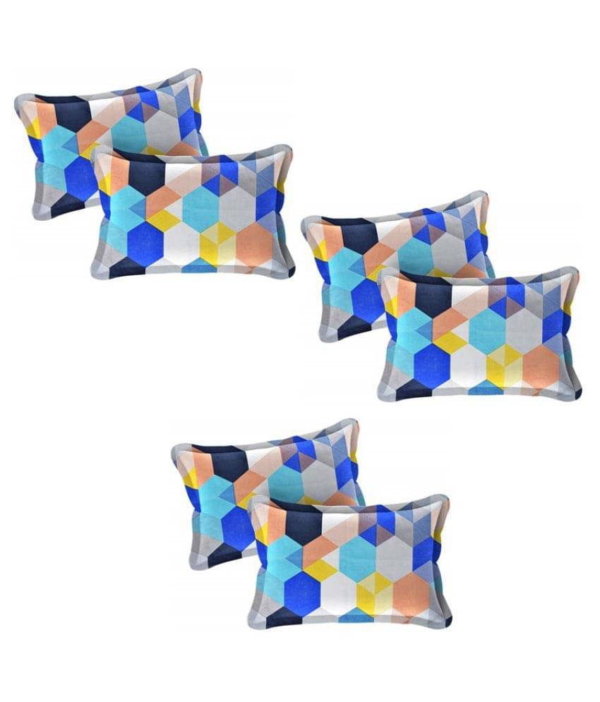    			ZCI Pack of 6 Multi Pillow Cover