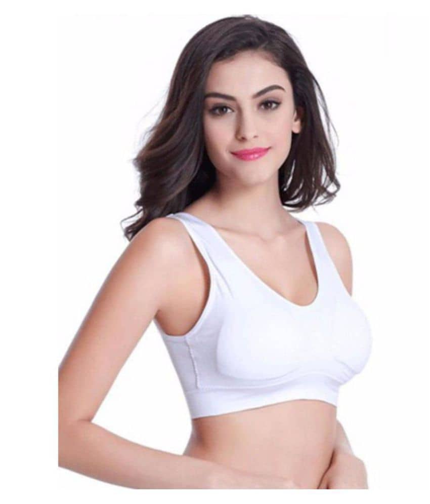 TCG Nylon Air Bra - White