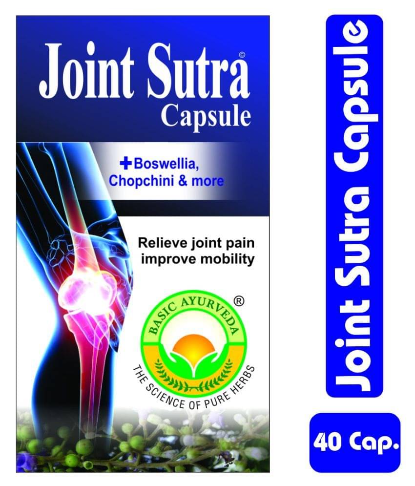     			Basic Ayurveda Joint Sutra Capsule 40 no.s Pack of 3