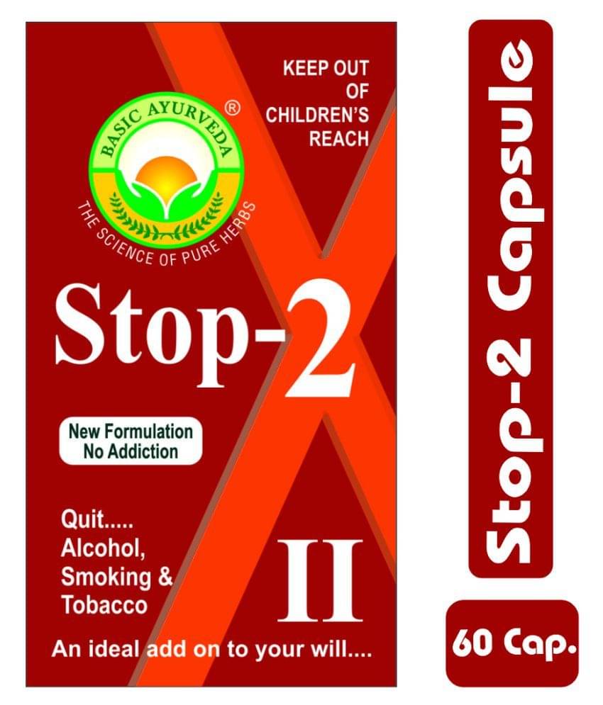     			Basic Ayurveda Stop-2 Capsule 60 no.s Pack of 3