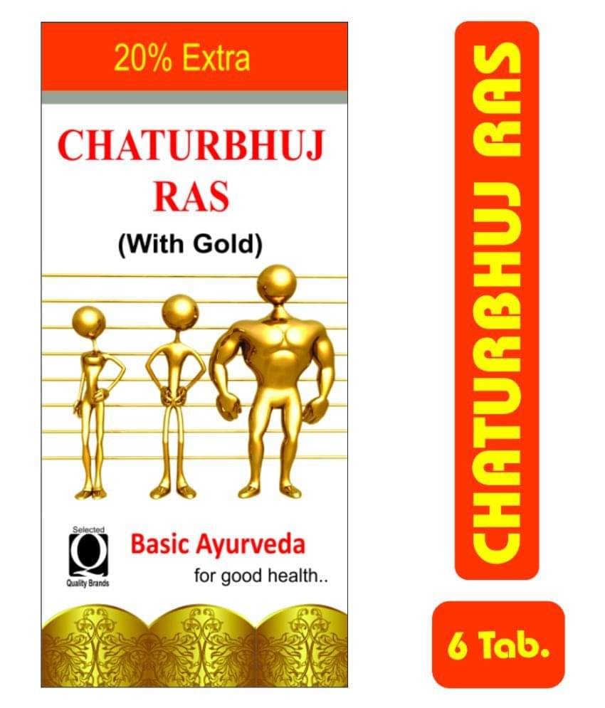     			Basic Ayurveda Chaturbhuj Ras Tablet 6 no.s Pack Of 1