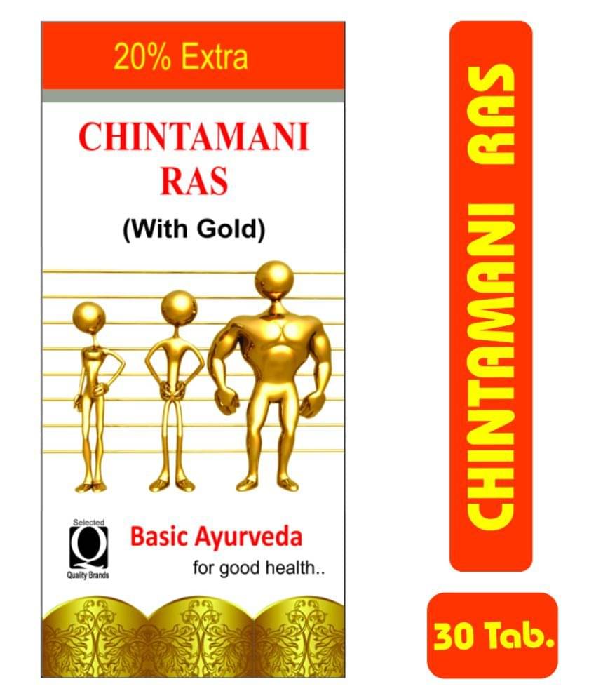     			Basic Ayurveda Chintamani Ras Tablet 30 no.s Pack Of 1