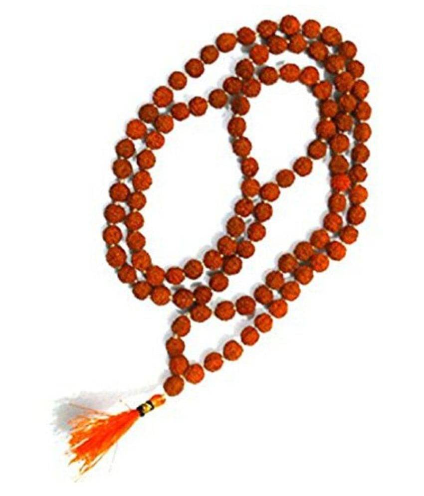     			NDS 5 Mukhi Rudraksh Mala (108+1 Beads )
