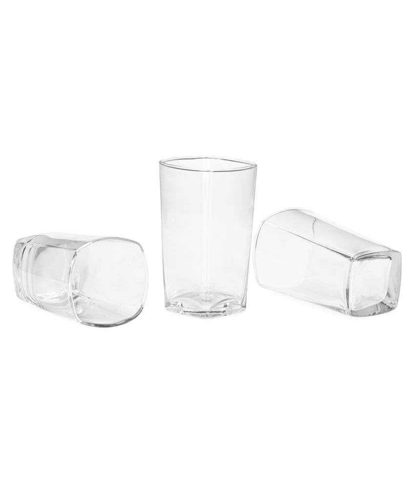     			Somil Water/Juice  Glasses Set,  350 ML - (Pack Of 3)