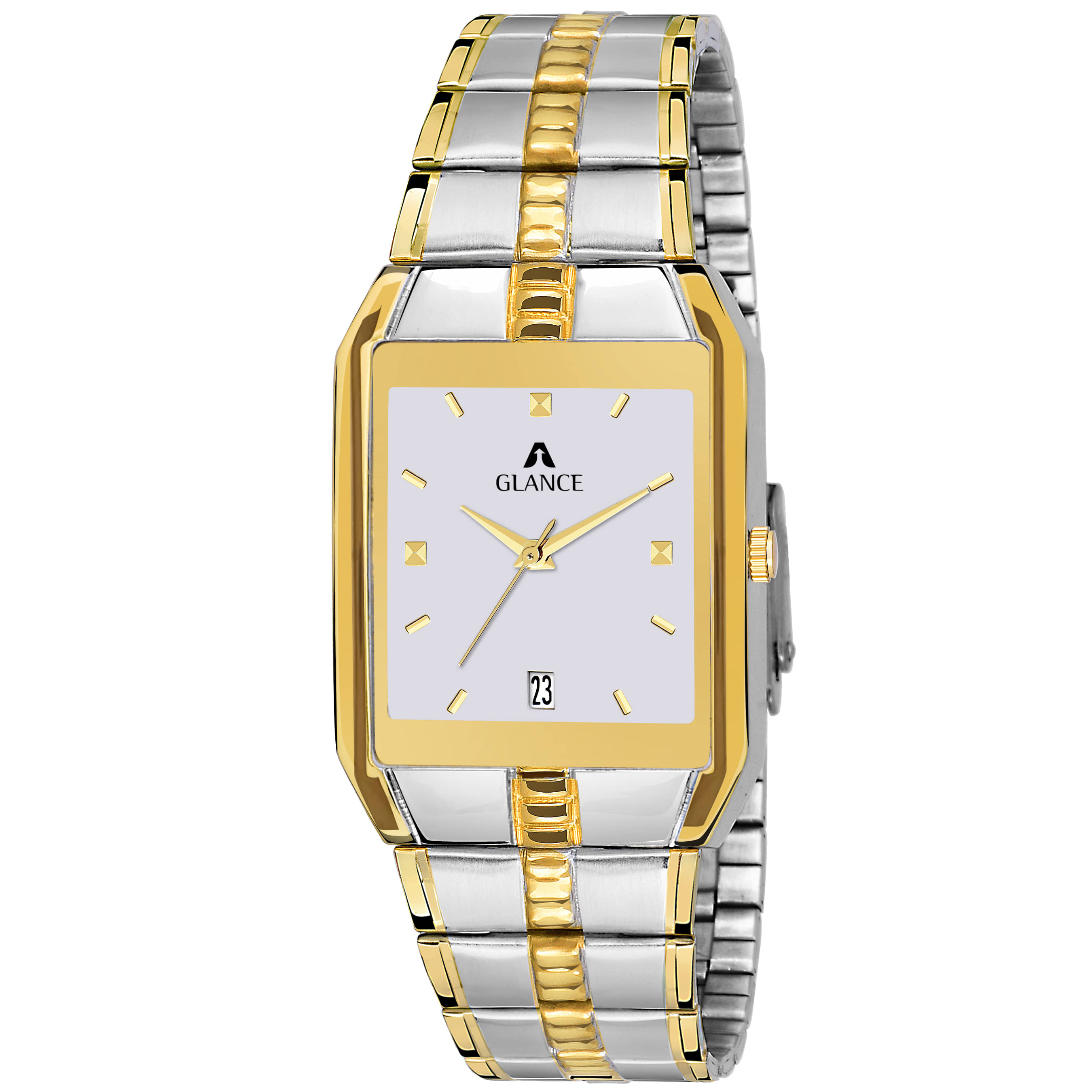 Aglance NK9151BM01 Stainless Steel Analog Men's Watch