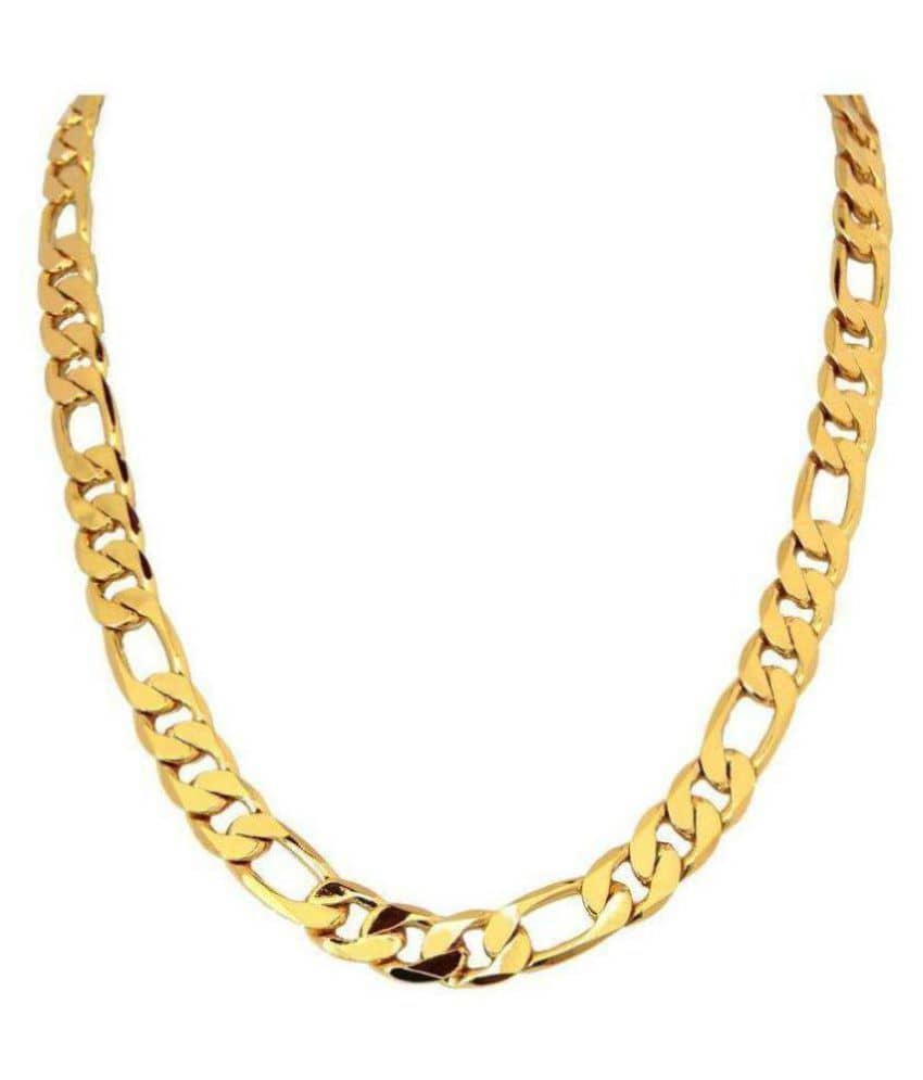 Jewar Mandi Gold Plated Chain ( Set of 1 )