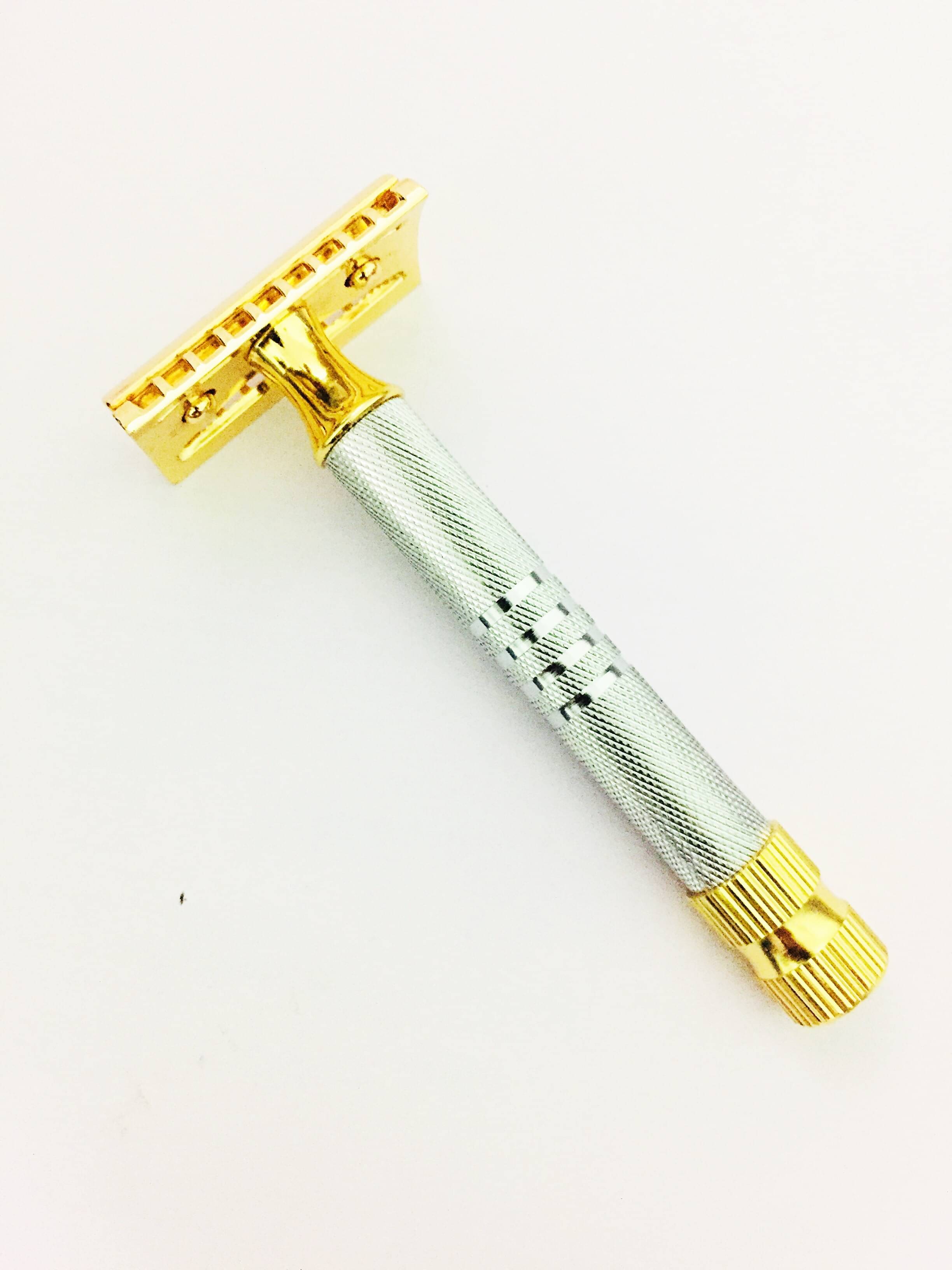     			Romer-7 C 44 Double Edge Safety razor For Men + 10 SS Blade