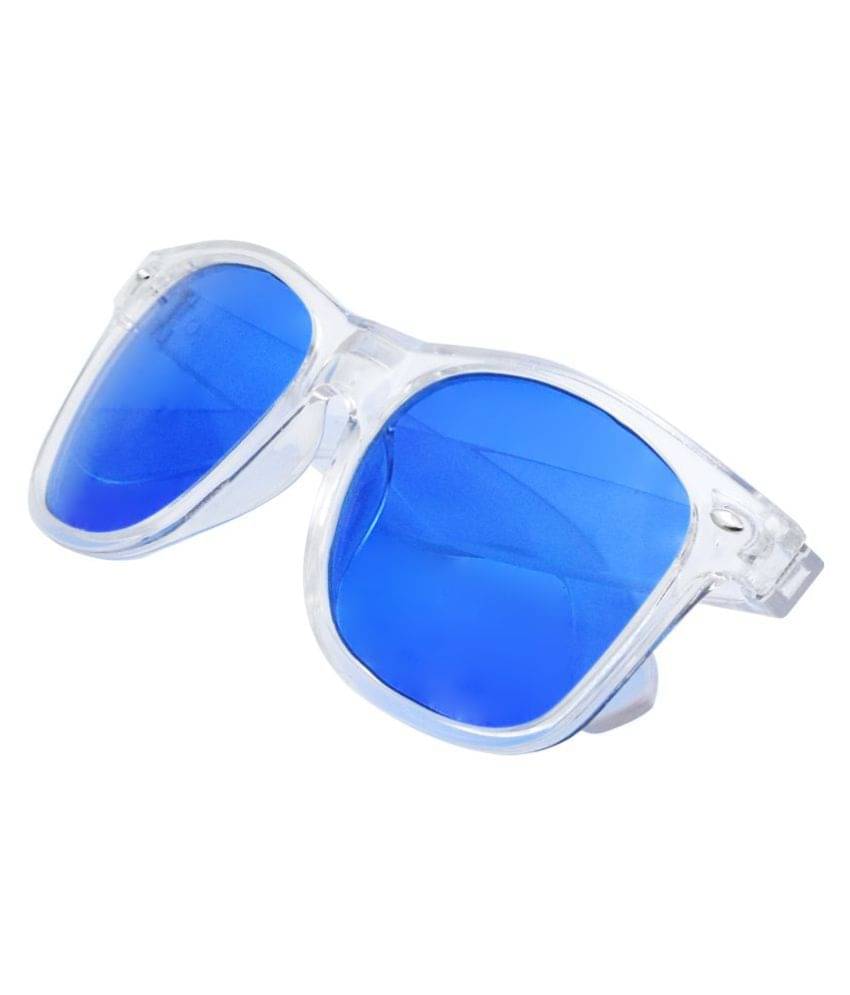     			Peter Jones - White Square Sunglasses ( Pack of 1 )