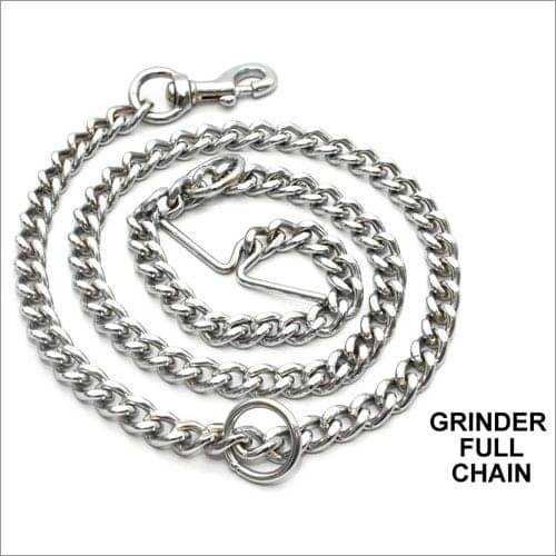    			Dog chain Grinded  diamond shaped