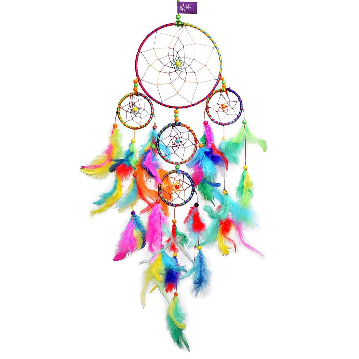 jsk collection Iron Multicolour Dream Catcher - Pack of 1 ( X cms ) jsk collection Iron Multicolour Dream Catcher - Pack of 1 ( X cms )