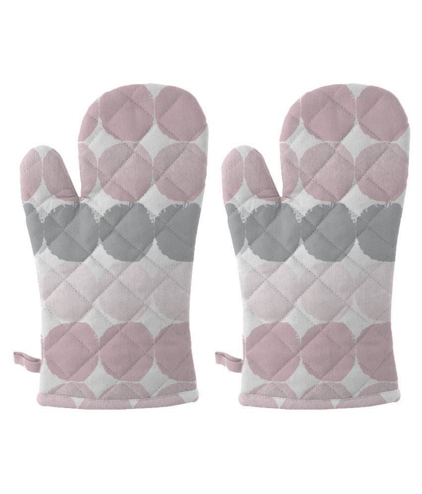     			Oasis Hometex Set of 2 Polyester Mittens