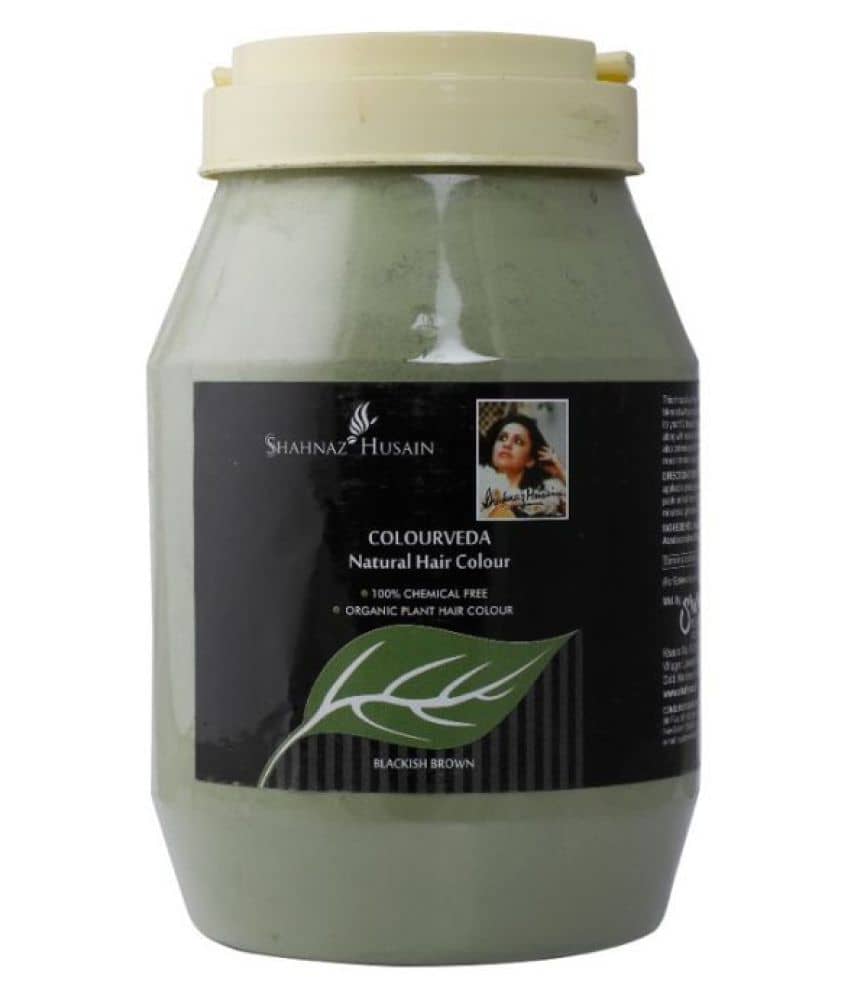 Shahnaz Husain Temporary Hair Color Black BLACKISH BROWN 1 kg