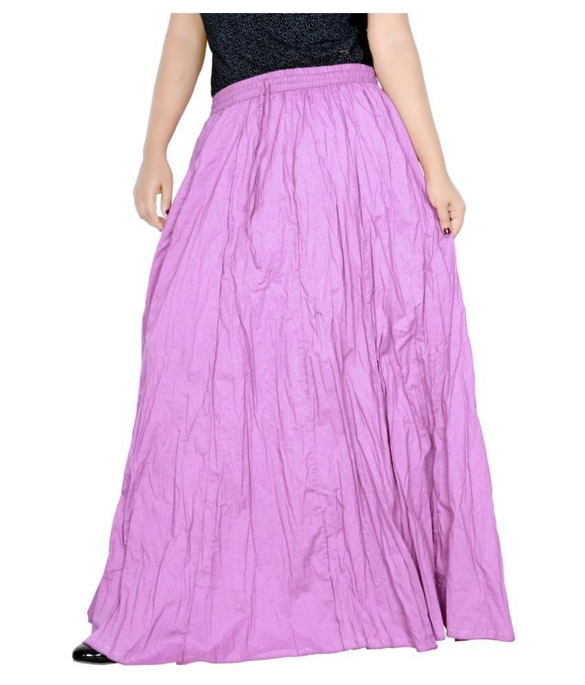     			Sttoffa Cotton Broomstick Skirt - Pink