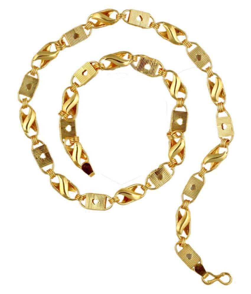 shankhraj mall Gold Brass & Copper etc Chains - Jewellery Sets | Buy online on ZillyBuy