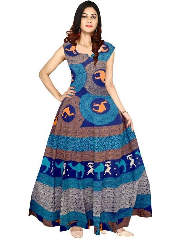 Harpa - Polyester Multi Color Women's A- line Dress ( Pack of 1 ) Harpa - Polyester Multi Color Women's A- line Dress ( Pack of 1 )