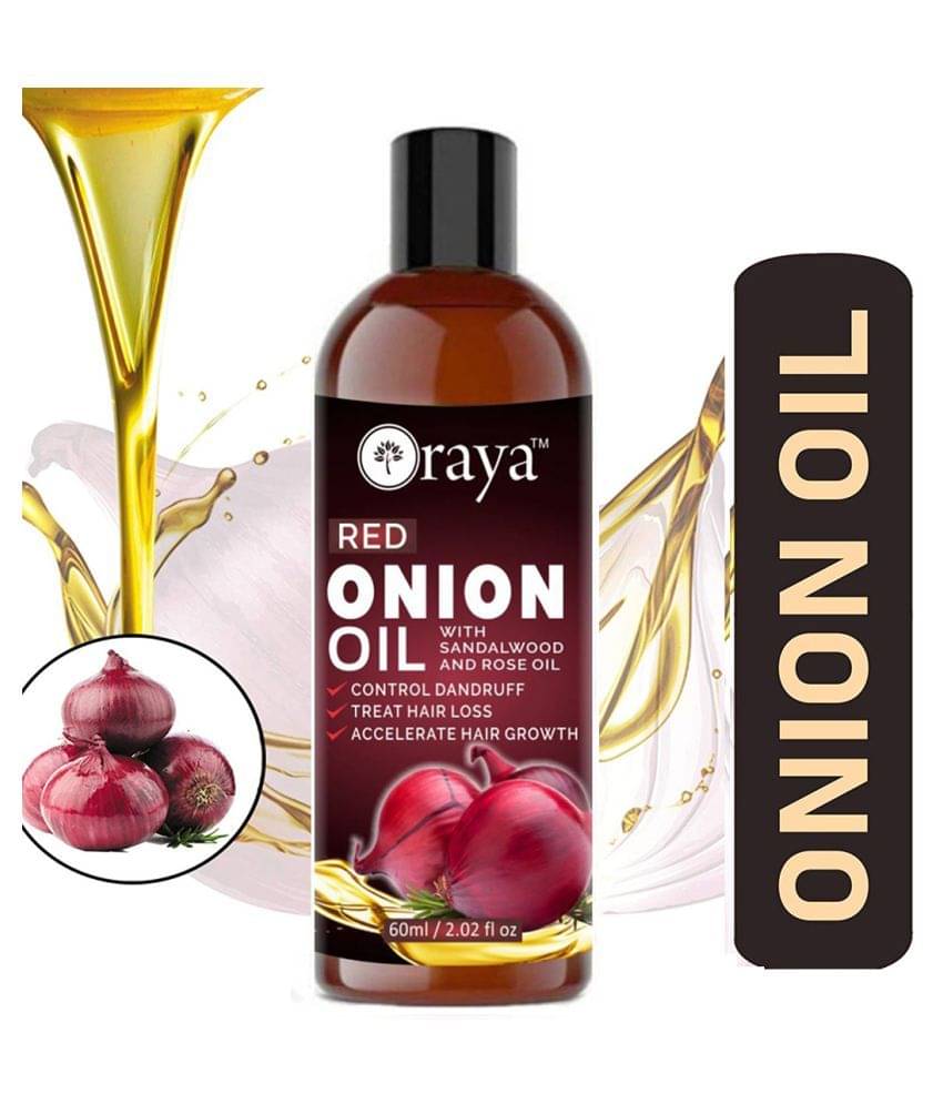     			ORAYA - Hair Growth Onion Oil 60 ml ( Pack of 1 )