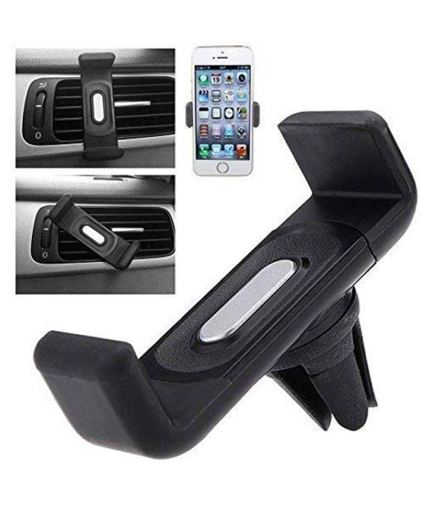     			RSN Car Mobile Holder Double Clamp for Air Vent - Multicolour