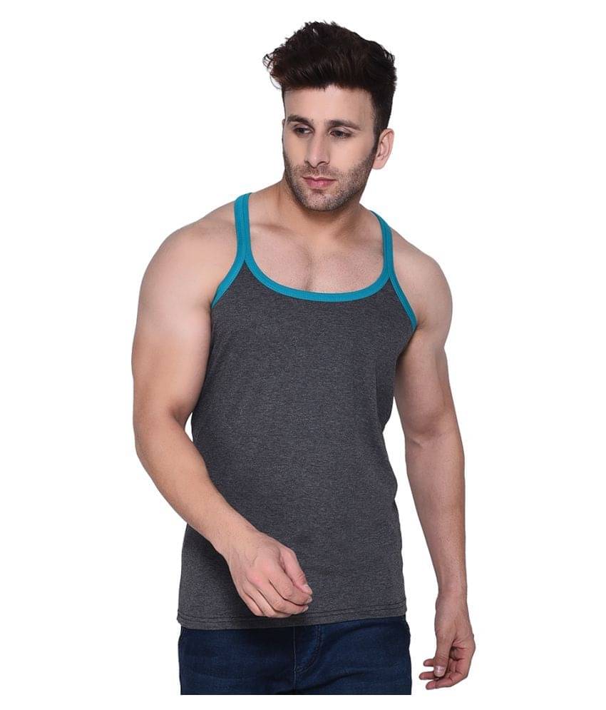 Tfurnish Grey Sleeveless Vests Single     			Tfurnish Grey Sleeveless Vests Single