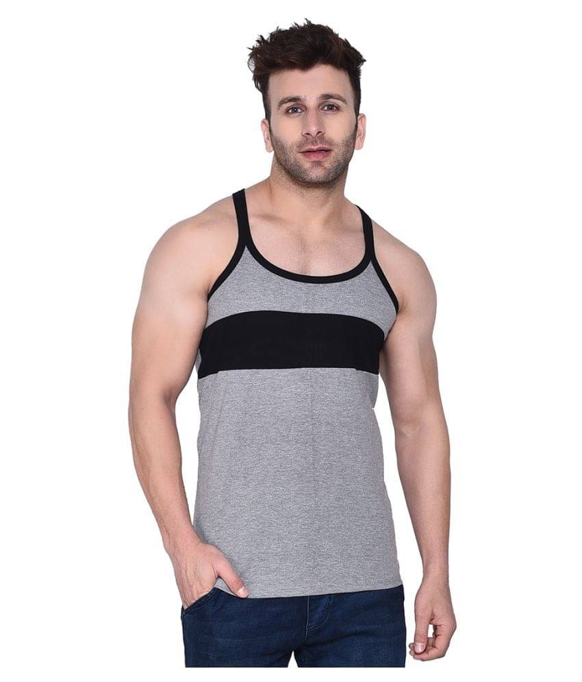 Tfurnish Silver Sleeveless Vests Single     			Tfurnish Silver Sleeveless Vests Single