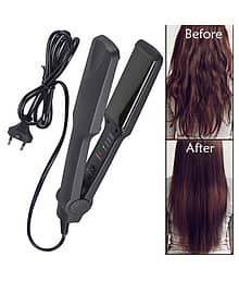 GLOBAL ART Ceramic Anti-Static Hair Straightener ( 30 Sec Heat Up 45W )