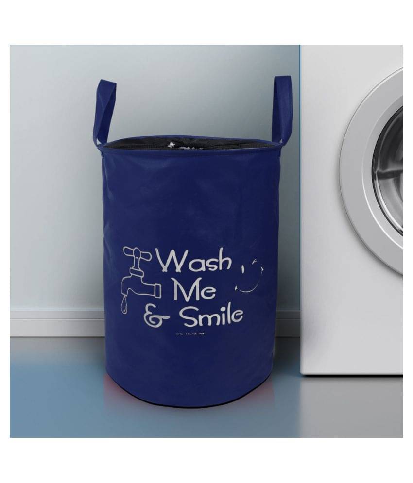     			E-Retailer Set of 1 20 L+ Laundry Bags Blue