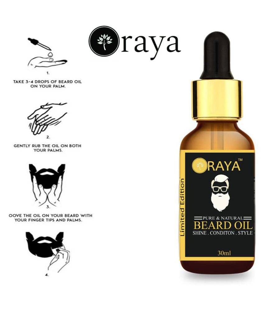 ORAYA Powerfull Beard Oil For Growth 30 ml     			ORAYA Powerfull Beard Oil For Growth 30 ml