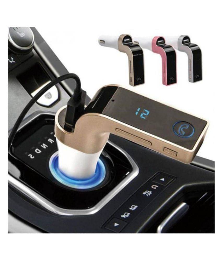 AVK155 Car Mobile Charger Car G7 car Bluetooth Device Multicolour     			AVK155 Car Mobile Charger Car G7 car Bluetooth Device Multicolour