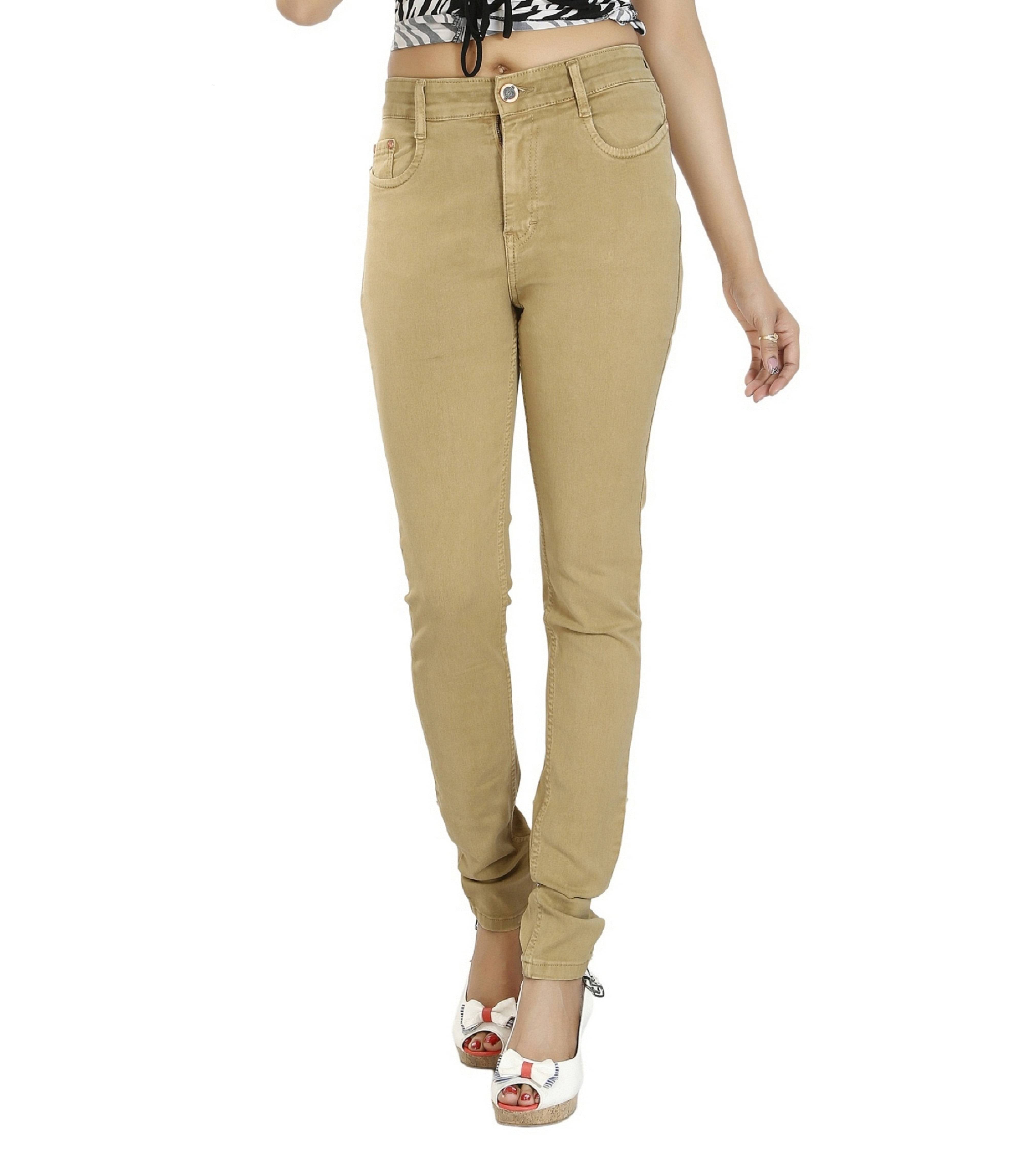     			FCK-3 Denim Lycra Jeans - Gold