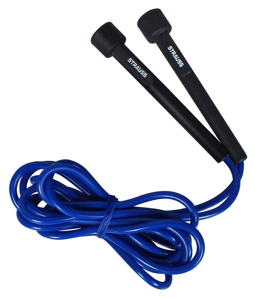 Strauss Skipping Rope Blue PVC Climbing Rope - Sports and Fitness Equipment | Buy online on ZillyBuy
